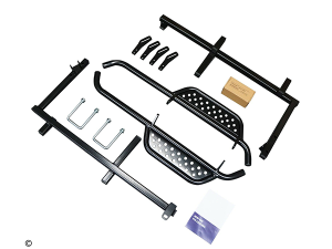 golf cart nerf bar, side bars for golf cart, golf cart parts