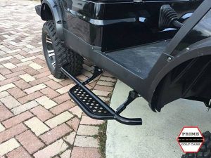 golf cart nerf bar, side bars for golf cart, golf cart parts